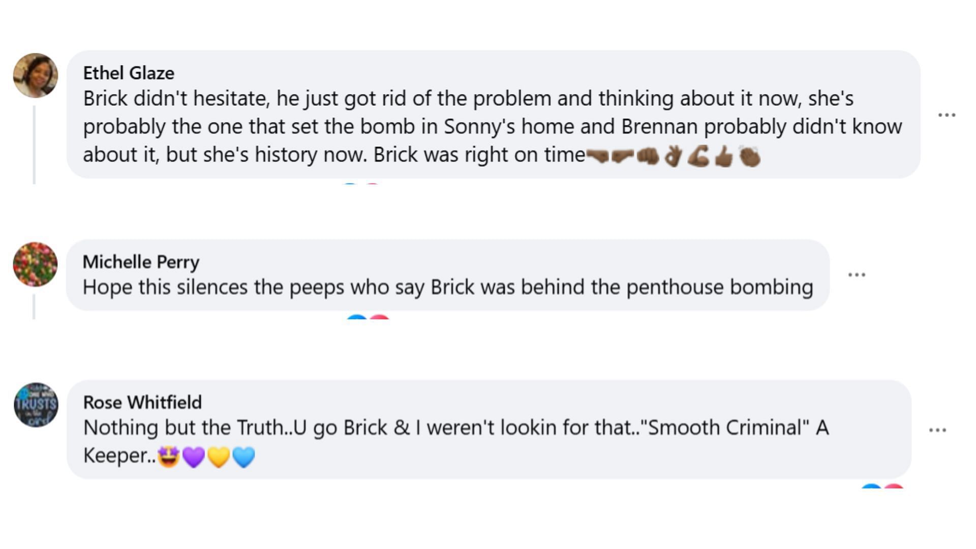 More fan responses on the same thread (Image via Facebook/@General Hospital Fans-Official)